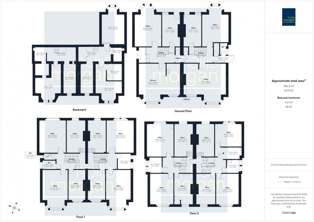 Floorplan for 2 x PERIOD SEMI DETACHED | BS8