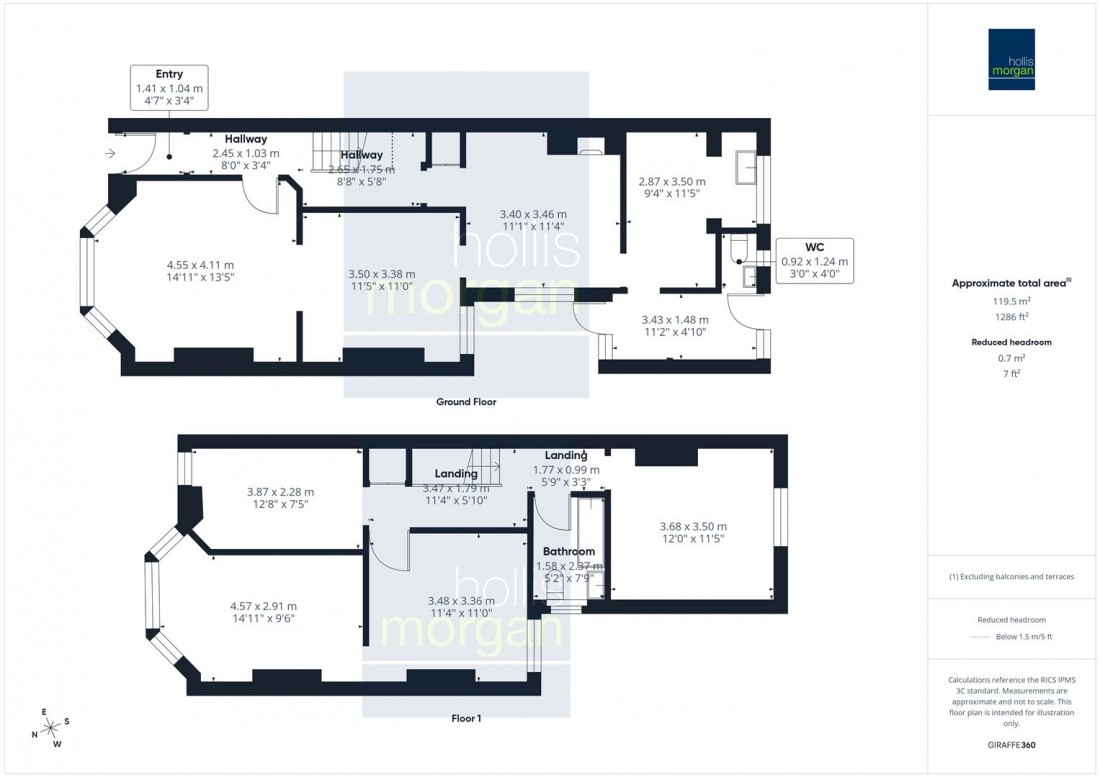 Floorplan for MODERNISATION | DOUBLE GARAGE | BS7