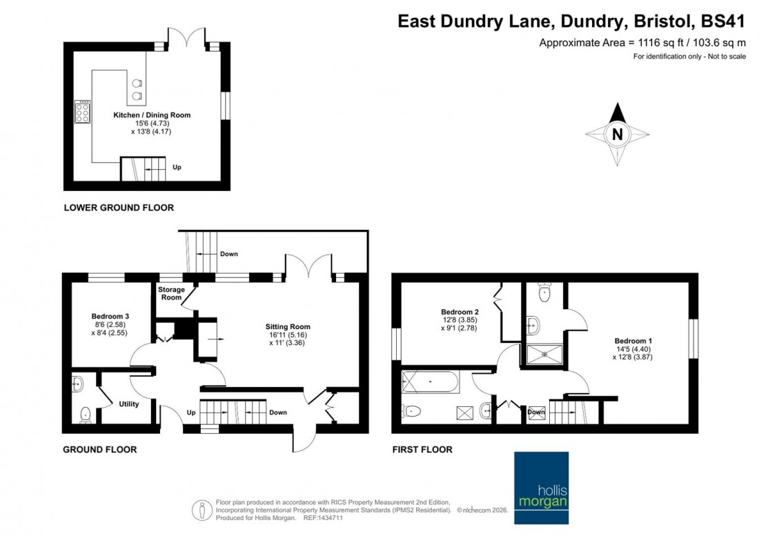 Floorplan for East Dundry Lane, Dundry, Bristol