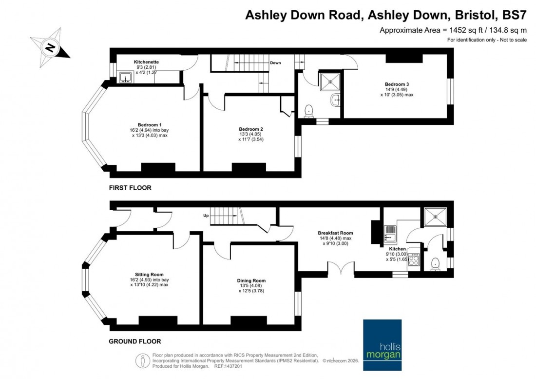 Floorplan for Ashley Down Road, Ashley Down