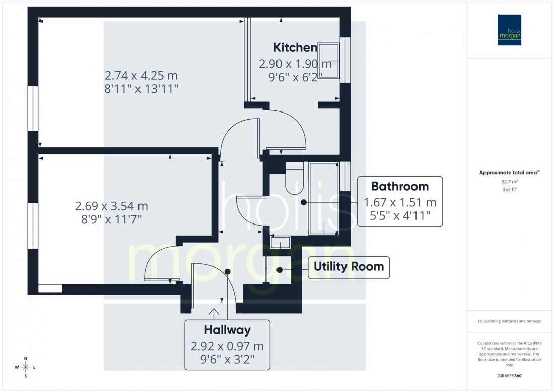 Floorplan for FLAT | BASIC UPDATING | BA1