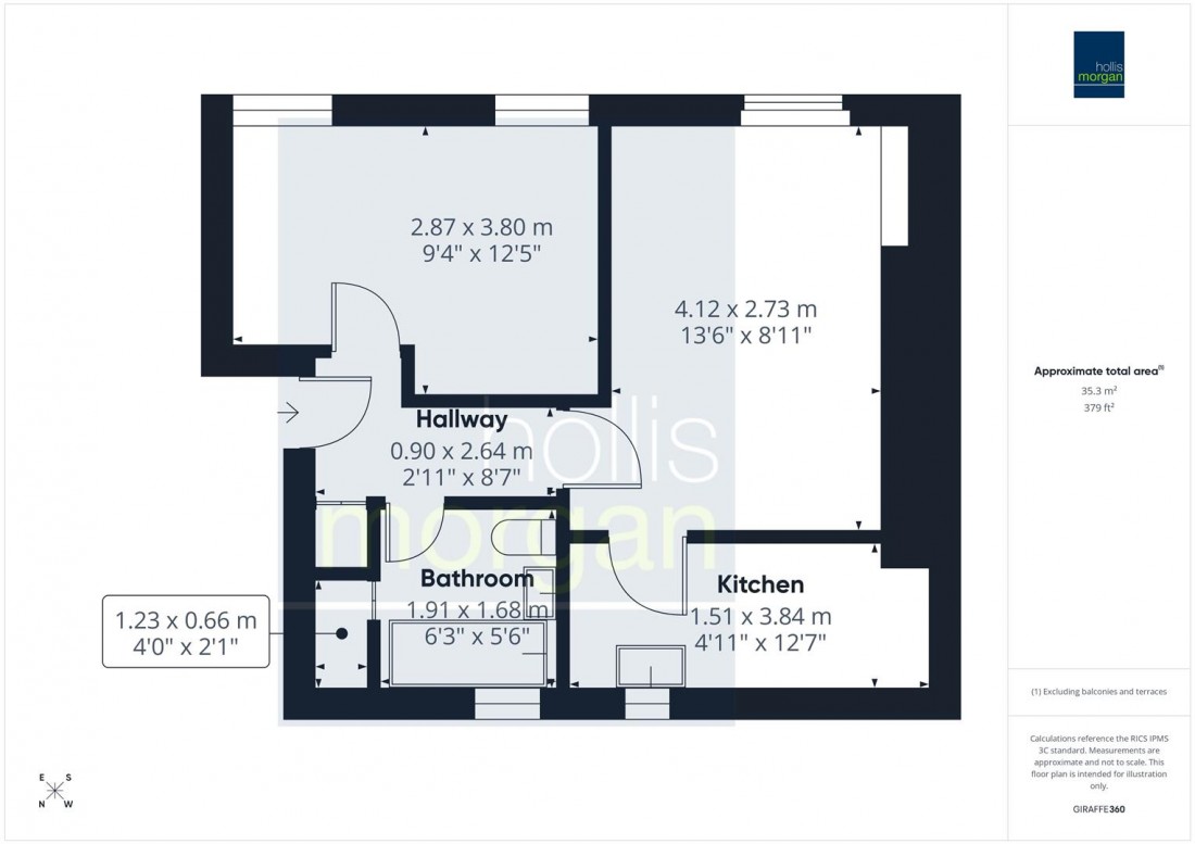 Floorplan for FLAT | BASIC UPDATING | BA1