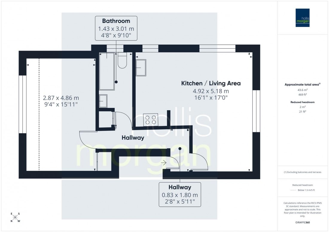 Floorplan for Bellevue Crescent, Cliftonwood