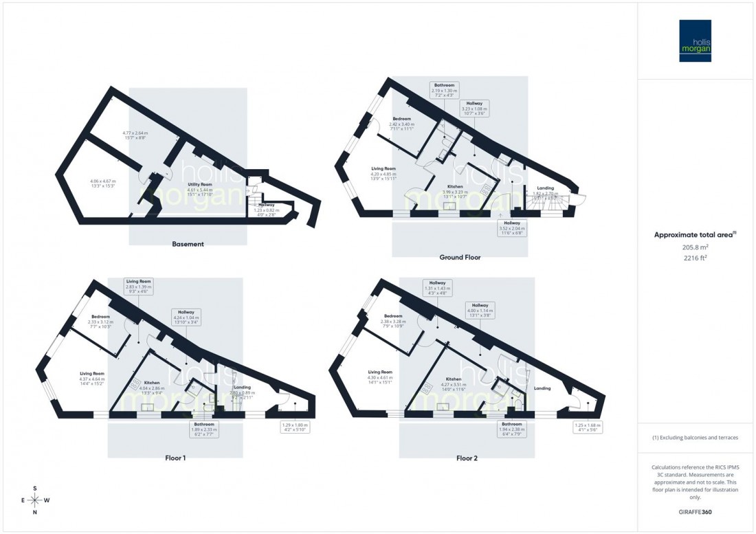 Floorplan for FREEHOLD BLOCK OF 3 FLATS | GL1