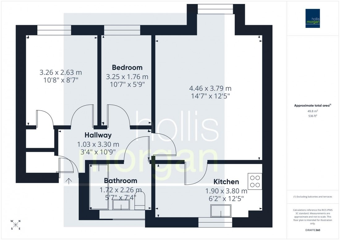 Floorplan for Woodlands Lane, Bradley Stoke