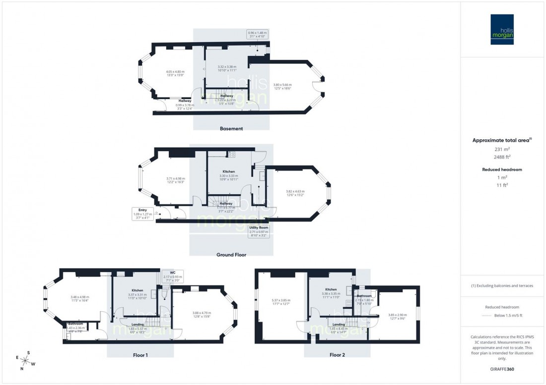 Floorplan for 3 X FLATS | FAMILY HOME | REDLAND