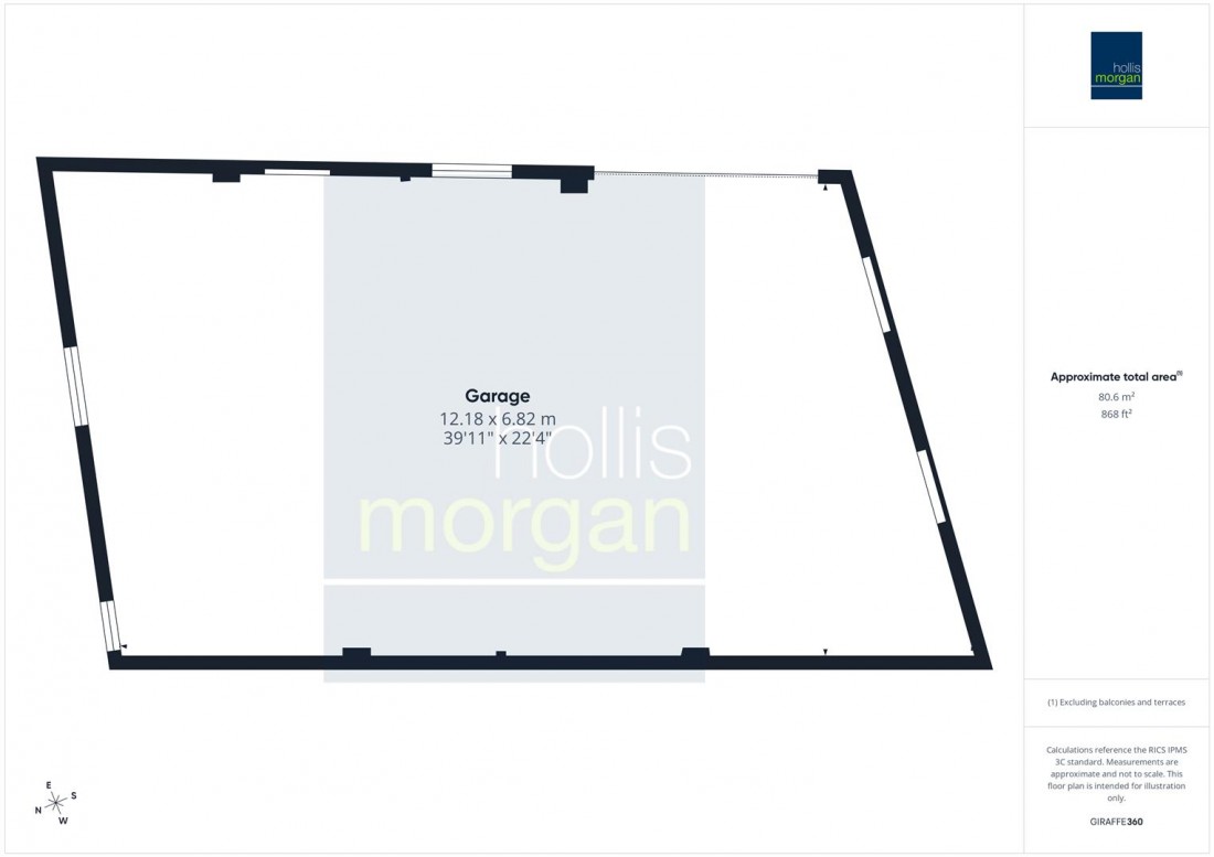 Floorplan for GARAGE / WORKSHOP | OLDFIELD PARK
