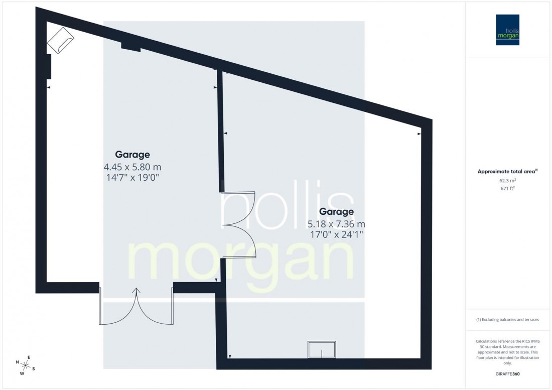 Floorplan for GARAGE | PARKING | WORKSHOP | BS13