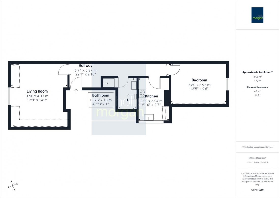 Floorplan for Luccombe Hill, Redland