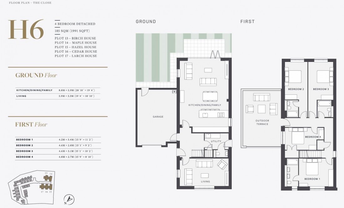 Floorplan for Trendlewood Way, Nailsea