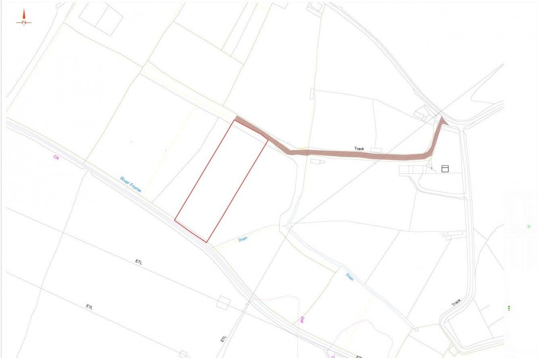 Floorplan for 1.5 ACRE PARCEL | VEHICULAR ACCESS