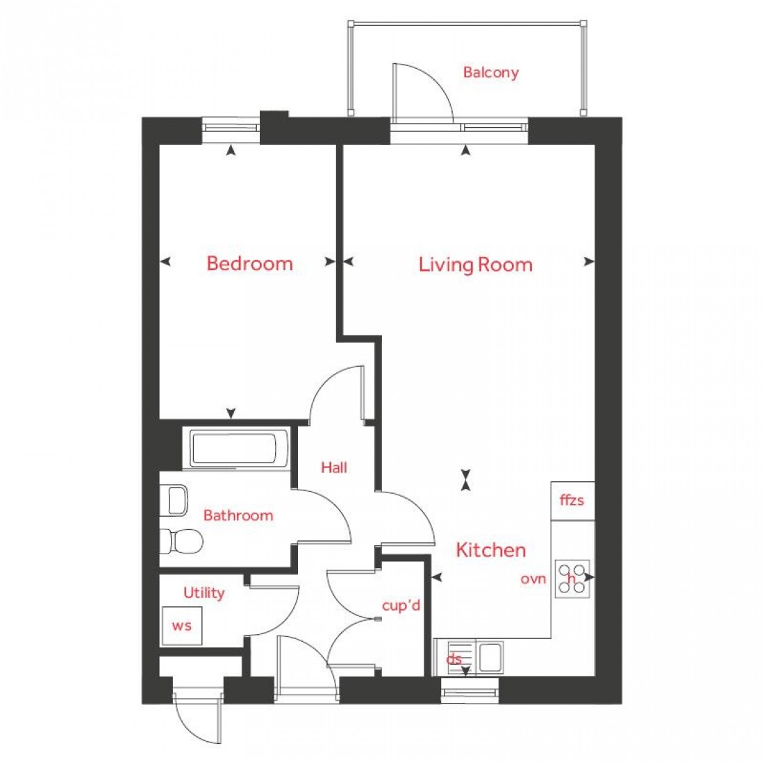 Floorplan for River Gateway, Ashton