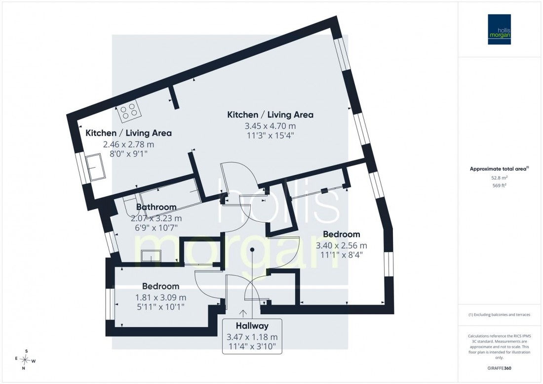 Floorplan for Filton Avenue, Horfield