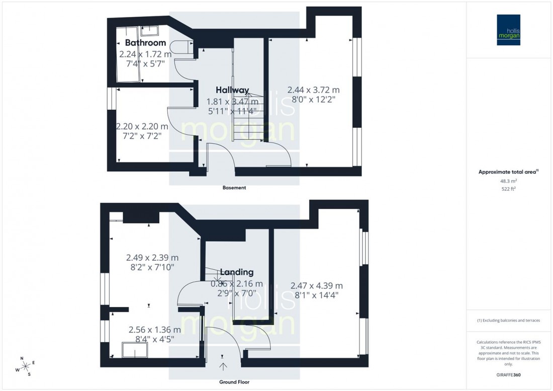 Floorplan for MAISONETTE  | BASIC UPDATING | BA1
