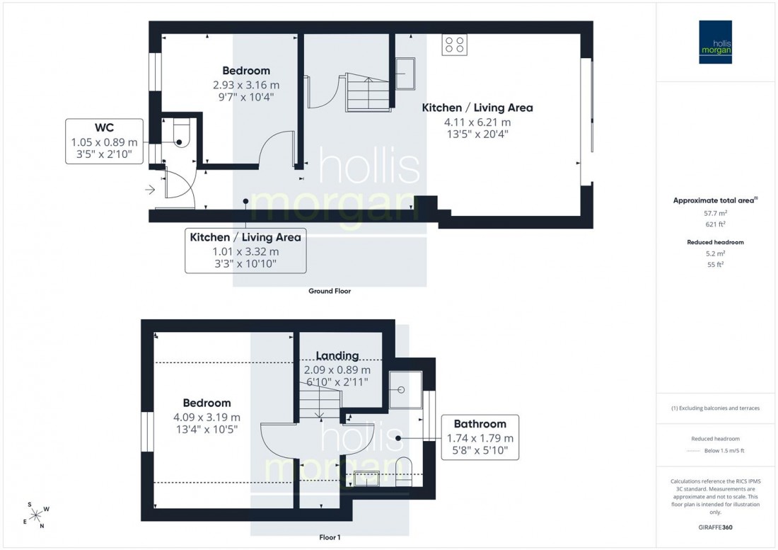 Floorplan for Murray Street, Bedminster