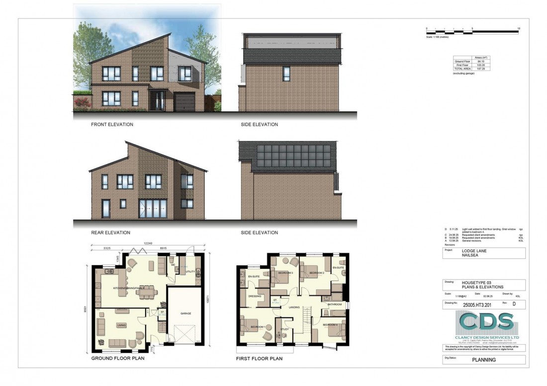 Floorplan for LAND WITH PLANNING @ | LODGE LANE, NAILSEA