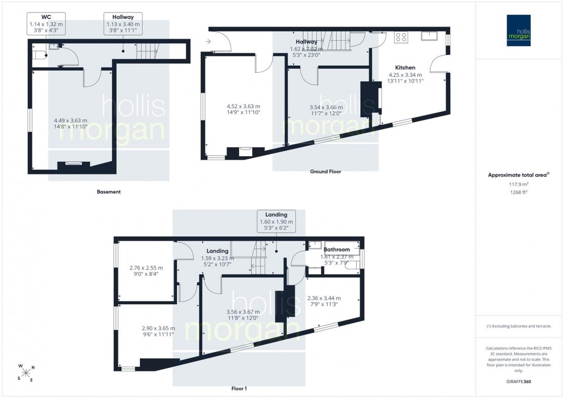 Floorplan for HOUSE FOR MODERNISATION | MARLE HILL GL50