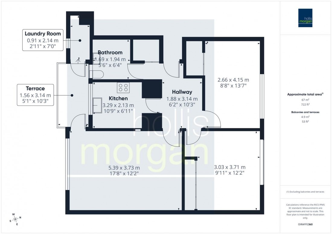 Floorplan for BALCONY FLAT | REDUCED FOR AUCTION