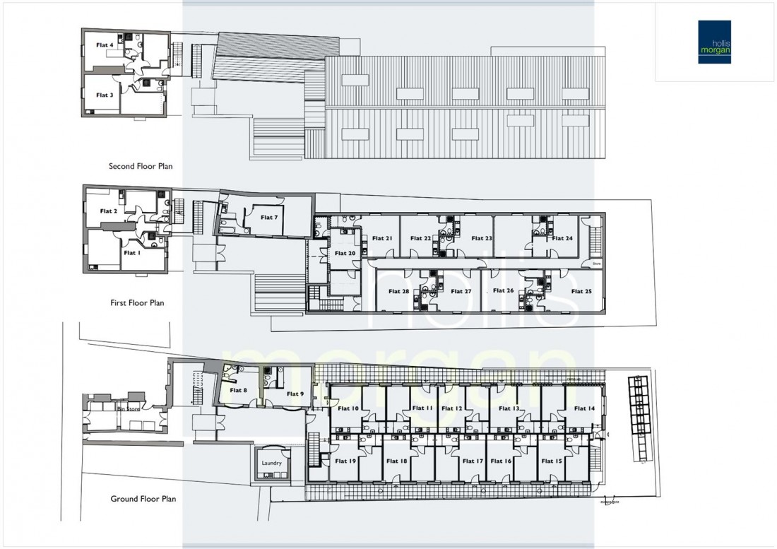 Floorplan for FREEHOLD BLOCK | 25 FLATS | £182K PA