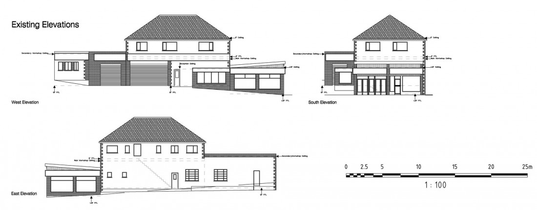Floorplan for COMMERCIAL GARAGE | APARTMENT ABOVE | SPEEDWELL