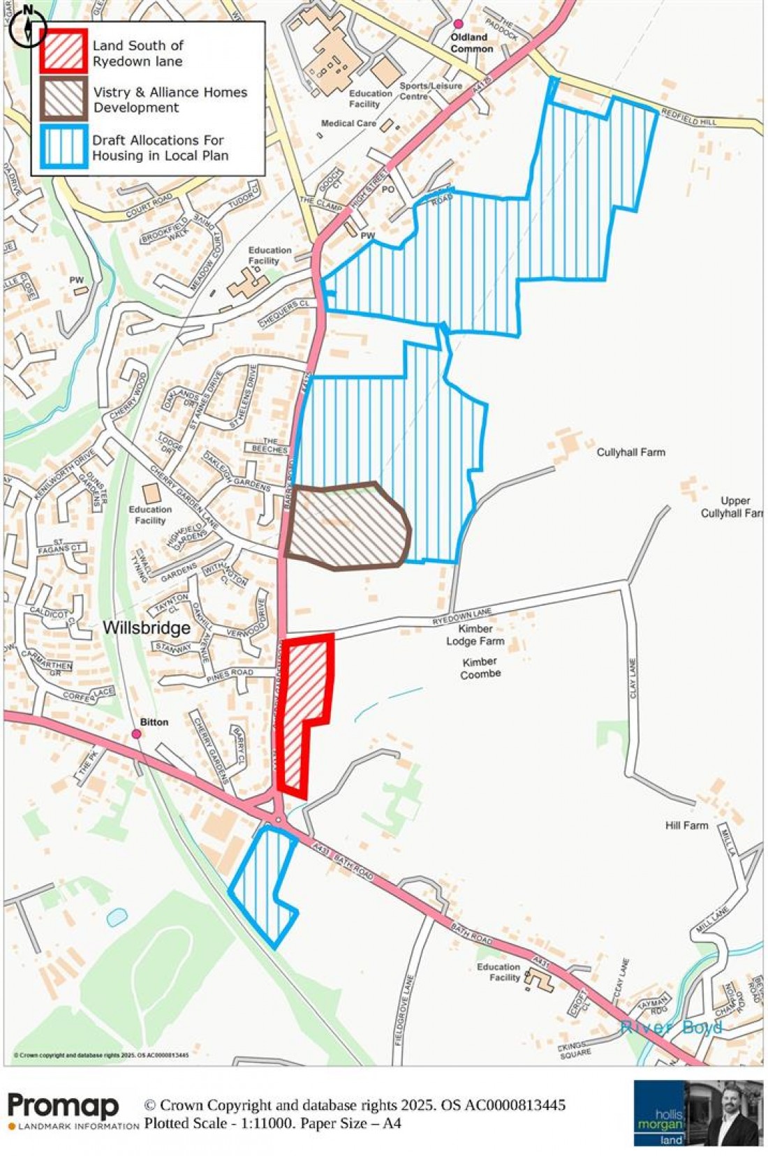 Floorplan for STRATEGIC LAND | EAST BRISTOL | SOLD