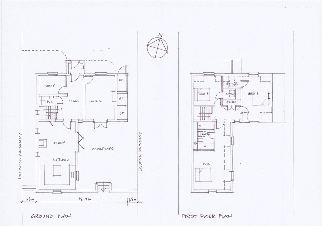 Floorplan for BUILDING PLOT | PIP GRANTED | ENGINE COMMON