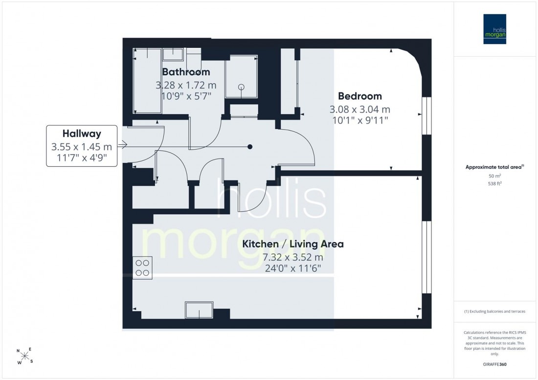 Floorplan for Merchants Road, Clifton