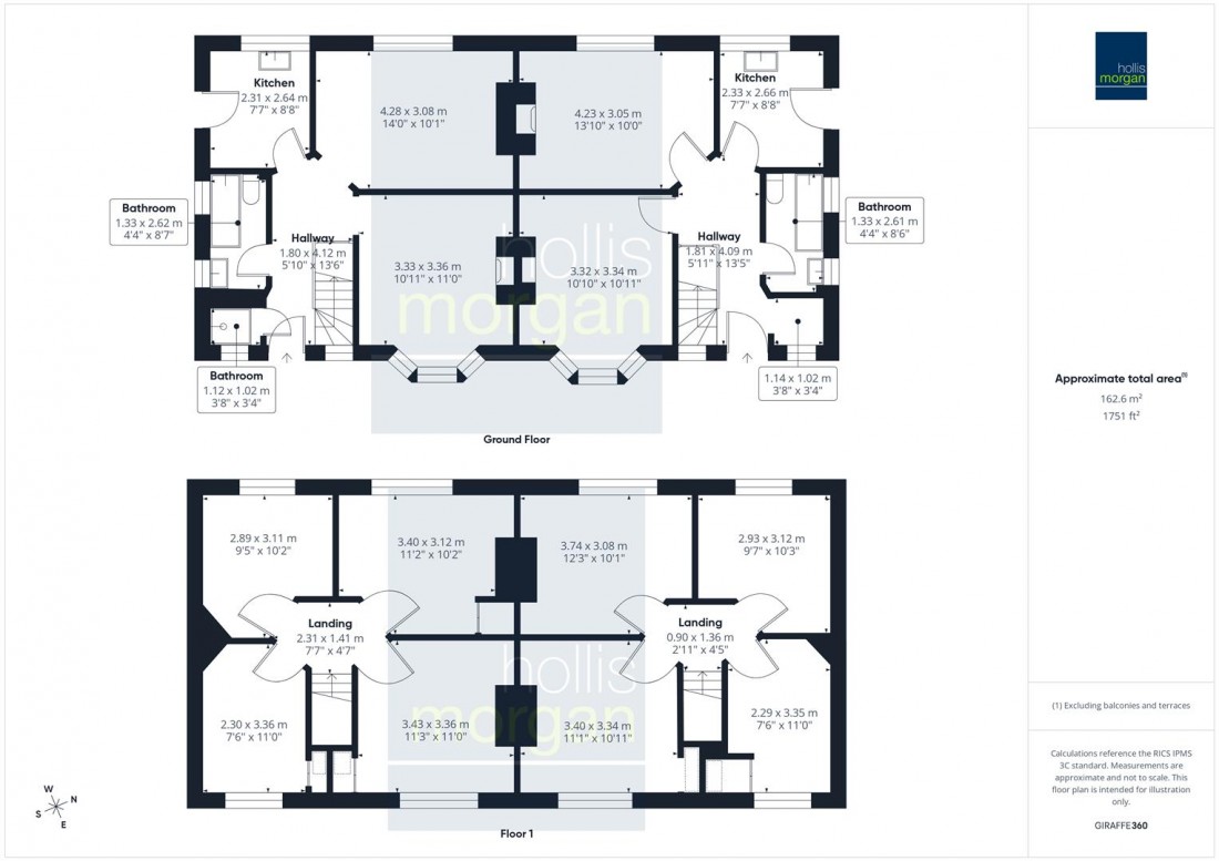 Floorplan for 2 X SEMI DETACHED | UPDATING | BS30